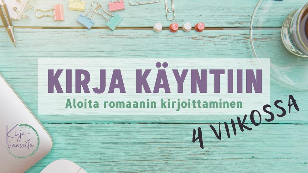 Kirja käyntiin by Kirjahaaveita